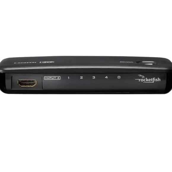 Rocketfish RF-G1185 4-Port HDMI Selector - Picture 3 of 6